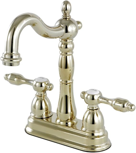 Kingston Brass KB1492TAL Tudor 4 Inch Center Bar Faucet Without Drain