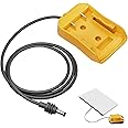 daboot Starlink Mini Battery Power Adapter with Star Link Mini DC Power Cable for Dewalt Battery with 1M/3.2FT Cable Starlink