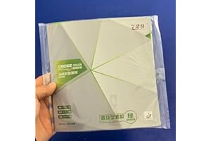 Ppbigu 729 Friendship 729 Cross Green/Blue Series Table Tennis Rubber, Tacky Sticky Pimples-in Ping Pong Color Rubber with ITTF Approved, Elementary and Universal Rubber, 2.2mm, H42-44