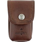 Heavy Duty Hide, Multitool Sheath, Belt Holster Tool Pouch, Carry Tools on Your Hip for Easy Job Access, Tactical Accessories, Utility Case, Full Grain Leather, Handmade, Bourbon Brown