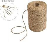 Tenn Well Natural Jute Twine 100m 2.3mm 6 Ply Brown Garden Crafts Gift Wrap view 2