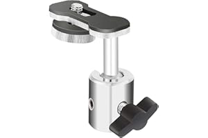 Neewer Video Camera Digital Recorder Adapter with Mini Ball Head-360 Degree Pan and 180 Degree Tilt Movement for Connecting 1