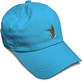 Soft Baseball Hat Embroidered Dad Hat Eagle in Flight Embroidery Men & Ladies Baseball Cap Cotton