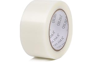 QILIMA Duct Tape Heavy Duty, Professional Grade Duct Tape for Photographers, No Residue,Industrial, Professional Use, 2 Inch X 28 Yards, Clear