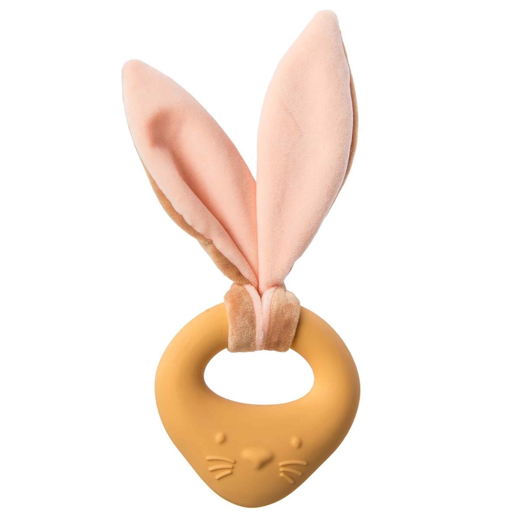 Mary Meyer Leika Silicone Baby Teether, 23-Centimetres, Little Bunny