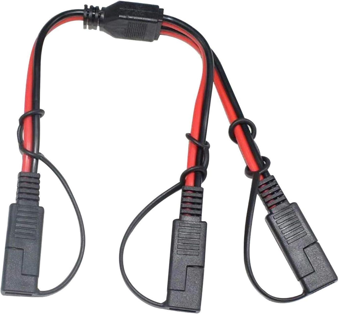 14AWG SAE DC Power Automotive Connector Cable Y Splitter 1