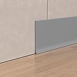 Peel and Stick Baseboard Trim, 4 Inch Rubber