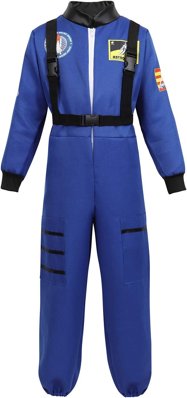 Astronaut Costume for Kids Jumpsuit Toddler Halloween Costumes Dress up Clothes