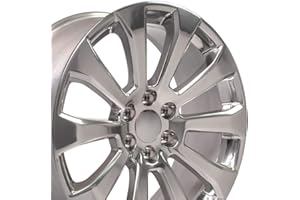 OE WHEELS LLC OE Wheels CV95 22 Inch Rim Fits Suburban 1500 High Country Style 6x139.7 22x9 Polished - Hollander 5922 (1)