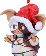 Nemesis Now Gizmo in Fairy Lights Ornament Red 10cm Officially Licensed view 6