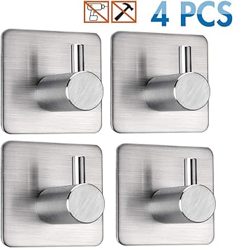 Gancho De Pared Adhesivo Gancho De La Toalla Para El Cuarto De Baño