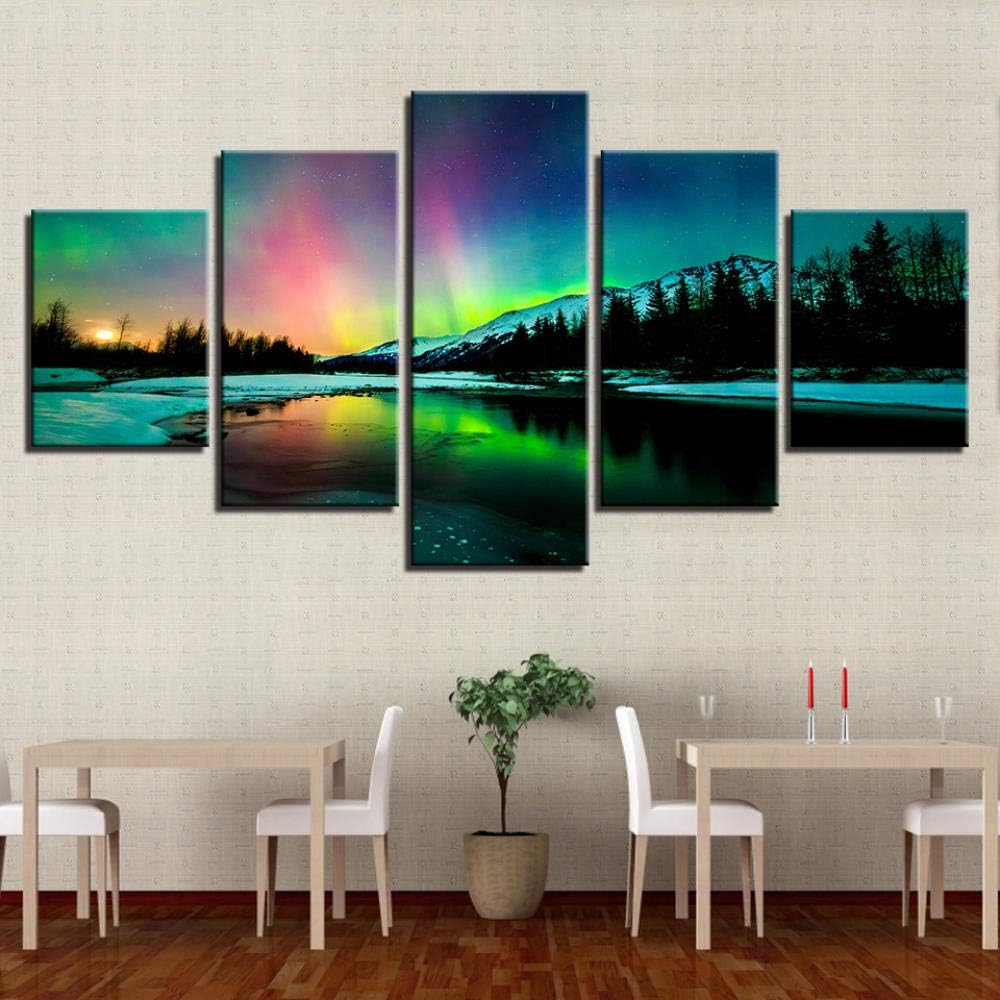 LWDVPEM Wall Art Picture Living Room Home Decoration HD Print Anime