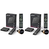 Package of 2 - Formuler Z10 Android 10 Dual Band 5G 2GB Ram 8GB ROM 4K + Extra Magnetic Car Mount + Extra Luminous Remote Con