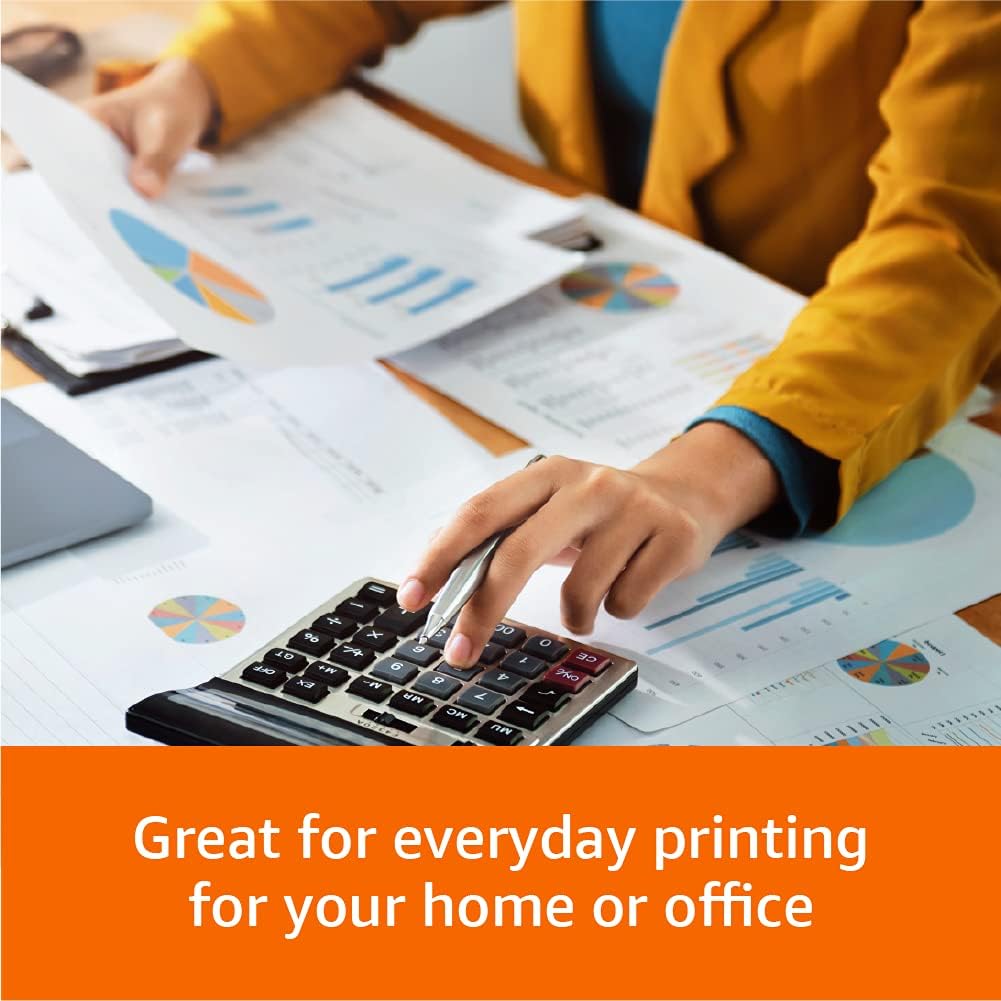 Basics Multipurpose Copy Printer Paper - White, 8.5 x 11 Inches, 3 Ream Case (1,500 Sheets): Office Products