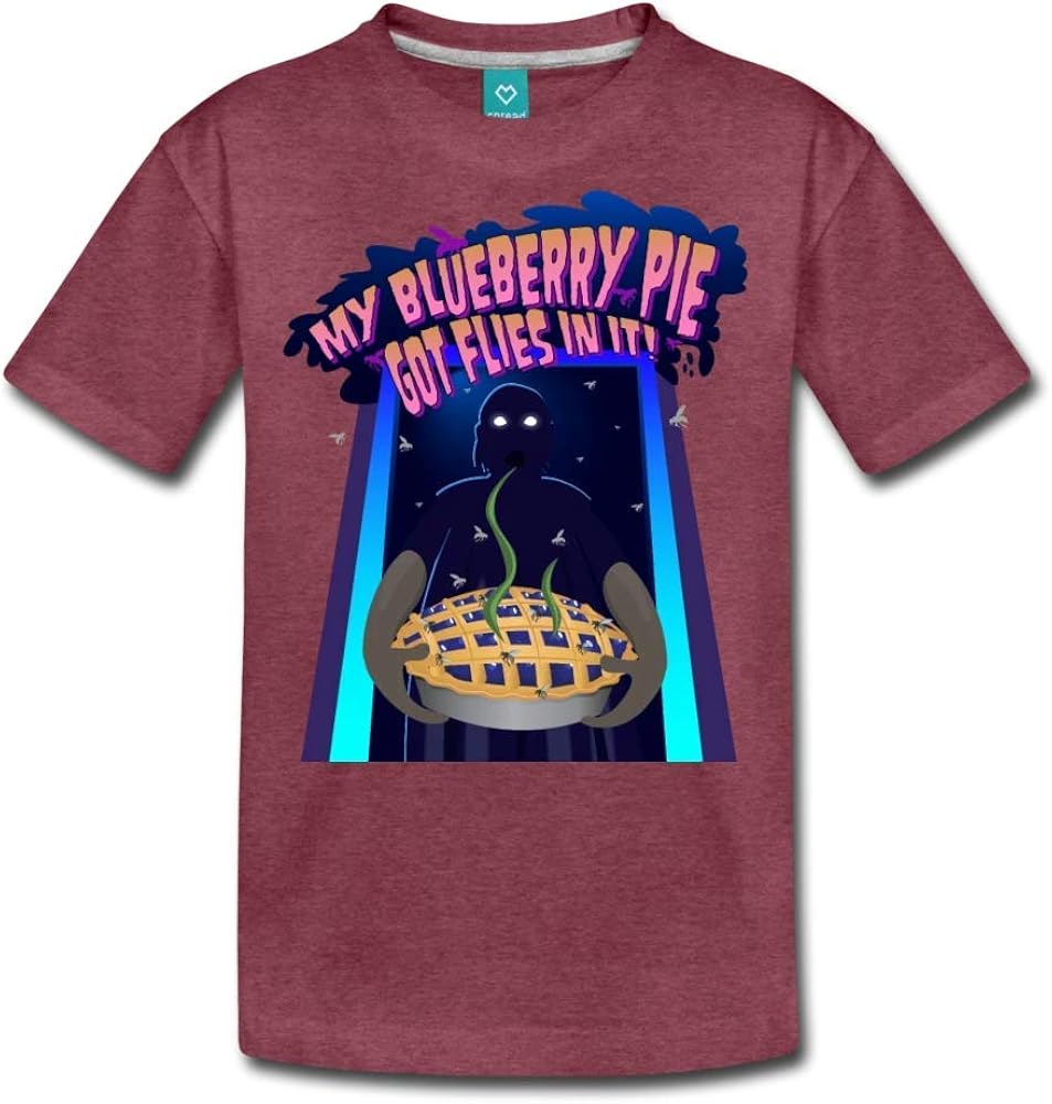 Amazon Com Fgteev My Blueberry Pie Got Flies In It Premium T Shirt Youth Clothing