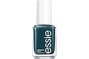essie Nail Polish, Salon-Quality Deep Milky Teal Nail Polish, Flying Solo Collection, Vegan, In Plane View, 0.46 fl oz