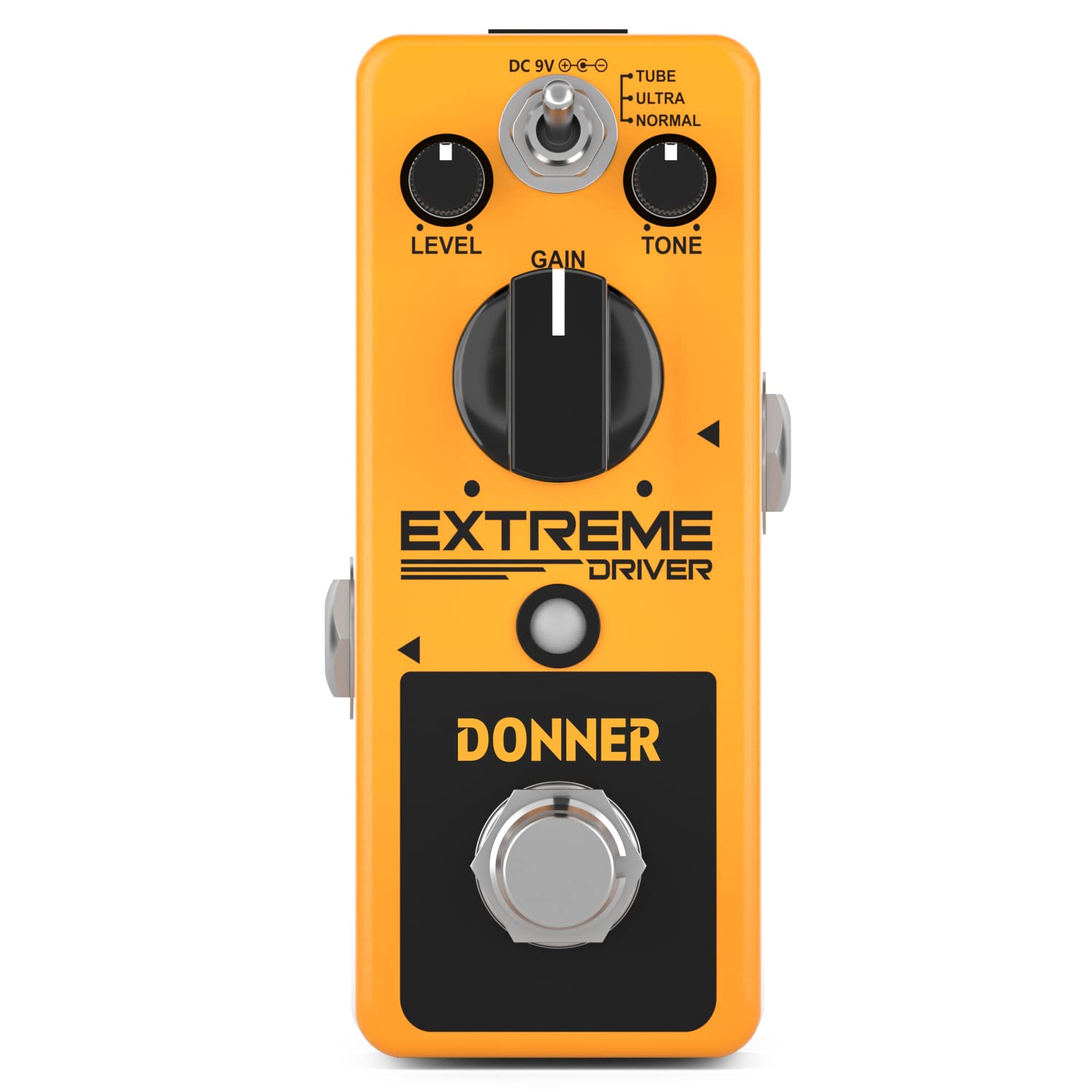 Donner Distortion Guitar Pedal, Extreme Driver Analog Turbo Distortion Effect 3 Modes True Bypass