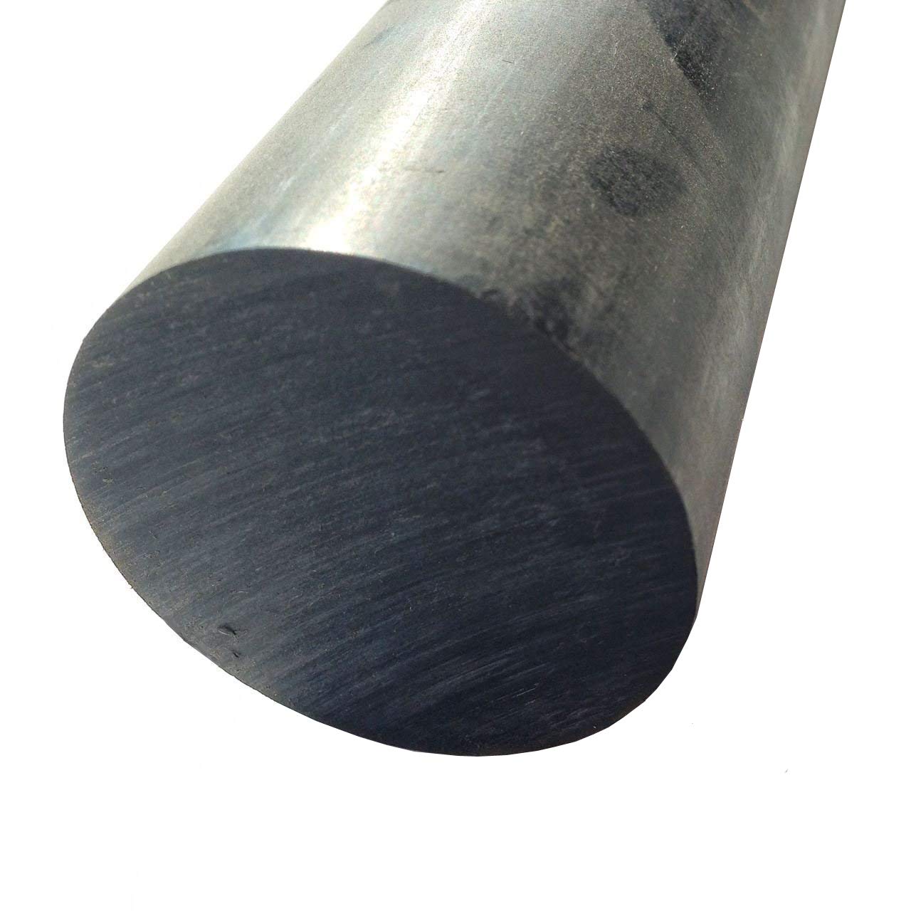  Natural 48 Length x 5/8 Diameter Extruded Nylon 6/6 Round Rod