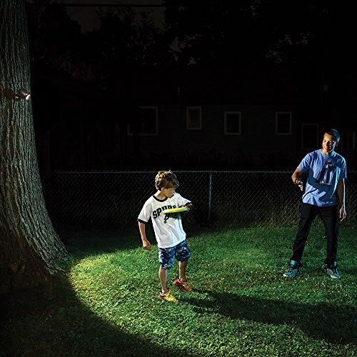 Mr. Beams MB371 Remote Controlled Battery-Powered Motion-Sensing LED Outdoor Security Spotlight