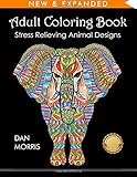 Adult Coloring Book: Stress Relieving Animal Designs
