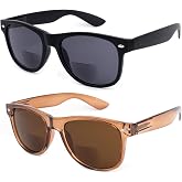 OKH bifocal multifocal reading sunglasses for women men readers progressive bifocal sun readers
