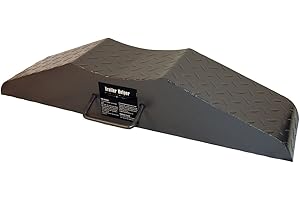 HIGH COUNTRY PLASTICS Trailer Helper Steel Trailer Jack - Flat Tire Ramp - Dimensions 32 inches x 7.25 inches x 6 inches - Weight 18 Pounds