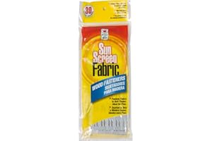 Easy Gardener 70030, Galvanized Wood Fasteners, Sun Screen Accessory, Brown