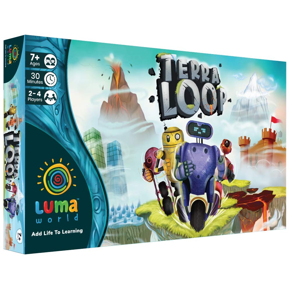 LUMA WORLD ADD LIFE TO LEARNING Terra Loop STEM Educational Fantasy Board Game for Ages 7+ Years to Improve Numbers, Money Concepts and Develop Multiple Intelligences, 30 Minutes Game Duration