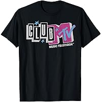 \" MTV (Music Television)\" 限定コラボTシャツ Amazon.com: MTV Yellow M Red TV Logo Music Television Graphic T