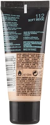 Maybelline Fit Me Matte and Poreless Foundation 112 Soft Beige 2 Pack 30ml view 3