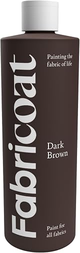 Fabricoat Fabric Paint Dark Brown 250ml – Change Colour on Fabric