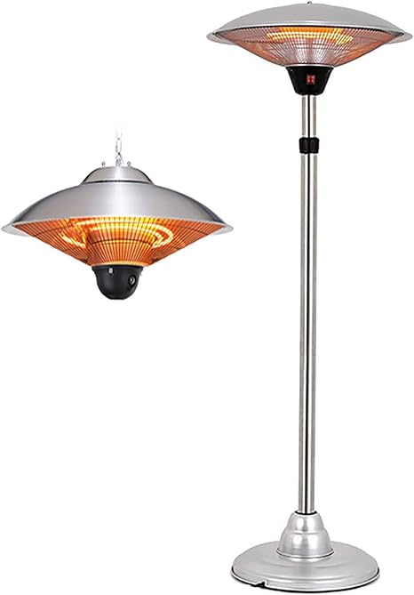 LXLH Calentador de Patio, Calentador de Patio eléctrico de 3000 W, 3