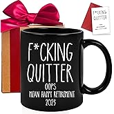 Funny Retirement Present 2025, i mean happy retirement, 2024 Retirement Gifts For Boss, Coworker, Friends,Office Colleagues, Women Men Birthday Christmas Gift