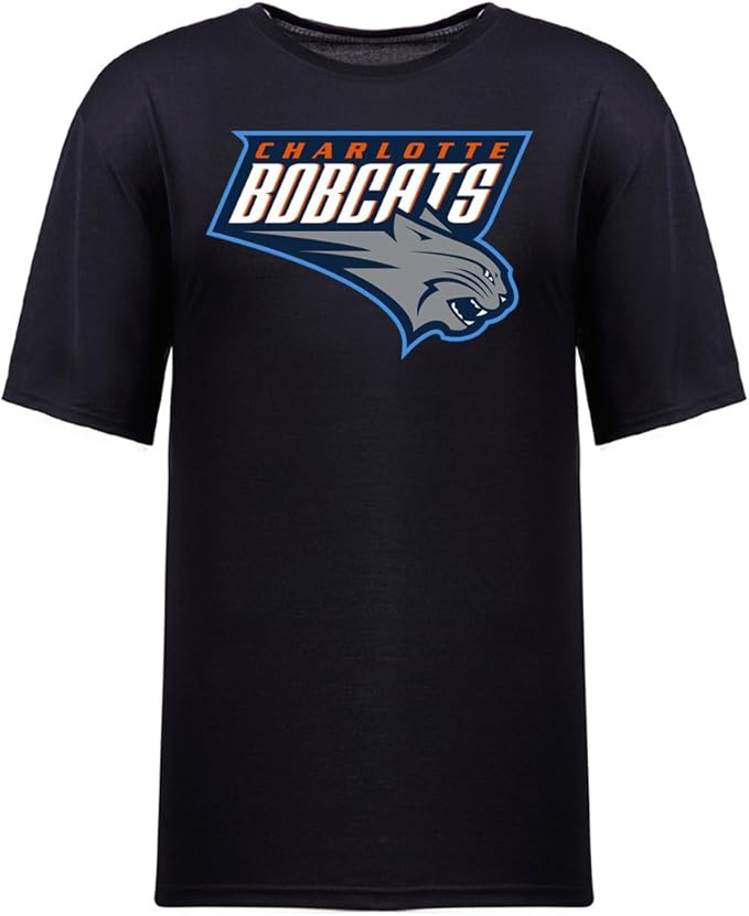 Amazon.com: NBA Charlotte Bobcats mens's Black T-shirt: Clothing