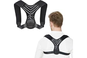 Reatowrol Posture Corrector, Back Brace for Women and Men, Adjustable Back Support, Shoulder Straightener for Improving Hunchback, Providing Pain Relief from Neck, Shoulder, and Upper Back