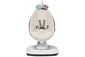 4moms MamaRoo Multi-Motion Baby Swing, Bluetooth Enabled with 5 Unique Motions, Birch