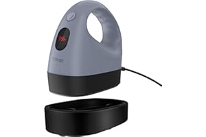 Calogy Mini Heat Press, Heat Transfer Machine, Constant Temp Control, Insulated Safety Base, Fits for Crafts, T-Shirt, Hat, Cap, Pillows (Silver Grey)