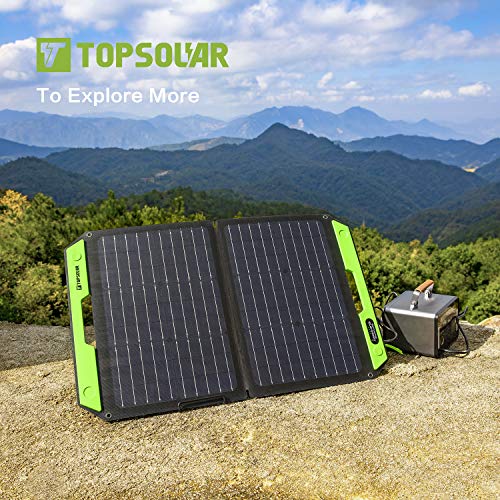 Topsolar 60W Foldable Portable Solar Panel Charger Kits for Portable
