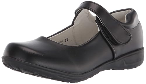 Akk Girls' Uniform School Shoes Black Little Kid Size in Oman Whizz  Girls Flats Loafers