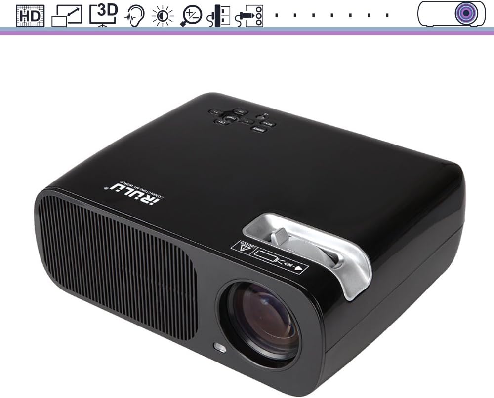 Amazon Vidéoprojecteur Portable iRulu Vidéoprojecteur Portable pour Home Cinéma: Amazon.fr: High-tech