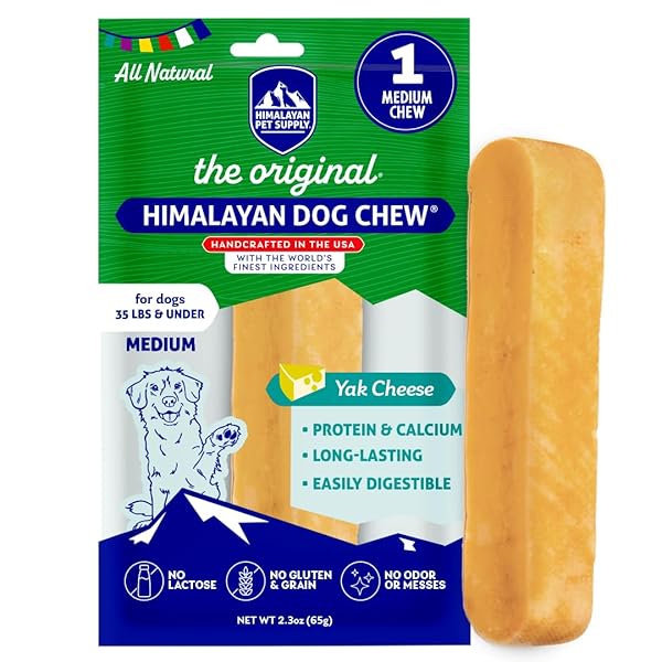 HIMALAYAN DOG CHEW ORIGINAL YAK CHEESE CHEW, 1...