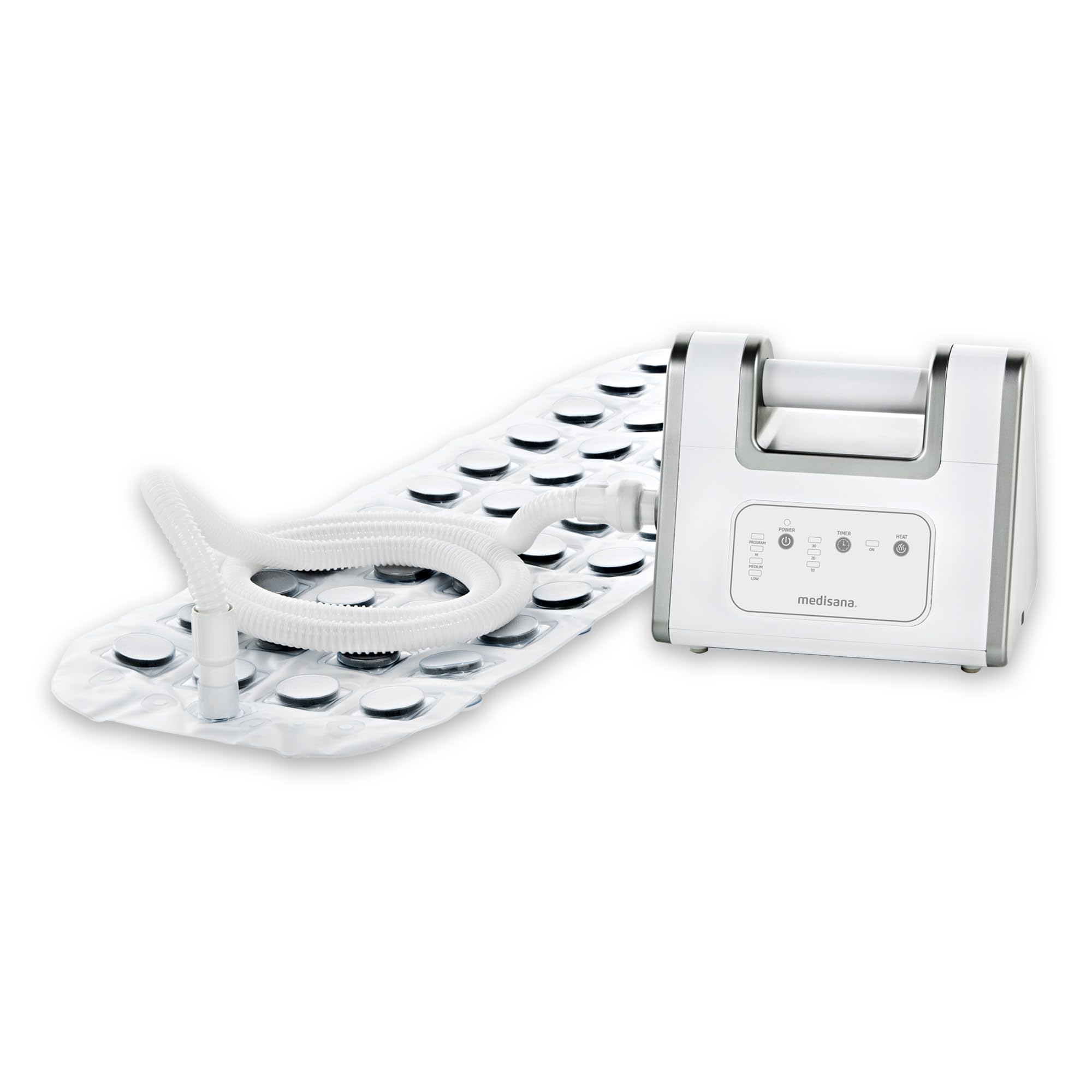 Medisana BBS Luftsprudelbad, Sprudelmatte Badewanne, Whirlpool Matte für die Badewanne, inkl. Aromaspender, 3 Intensitätsstufen, Spa für Zuhause, Wellness Badewannenzubehör