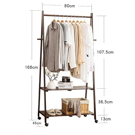 Perchero con ruedas desmontable | Percheros de pared, percheros de pie...