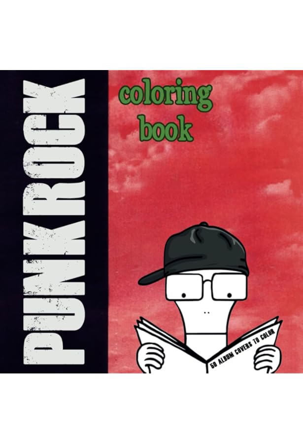 Punk Rock Coloring Book: Unleash Your Imagination with this