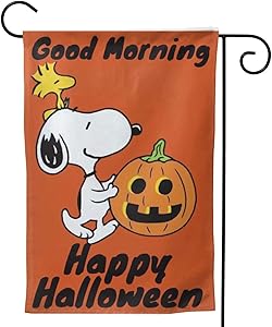Stockdale Halloween Evil Pumpkin Flag Trick or Treat Decorative Garden Flag for Home | 2-Sided