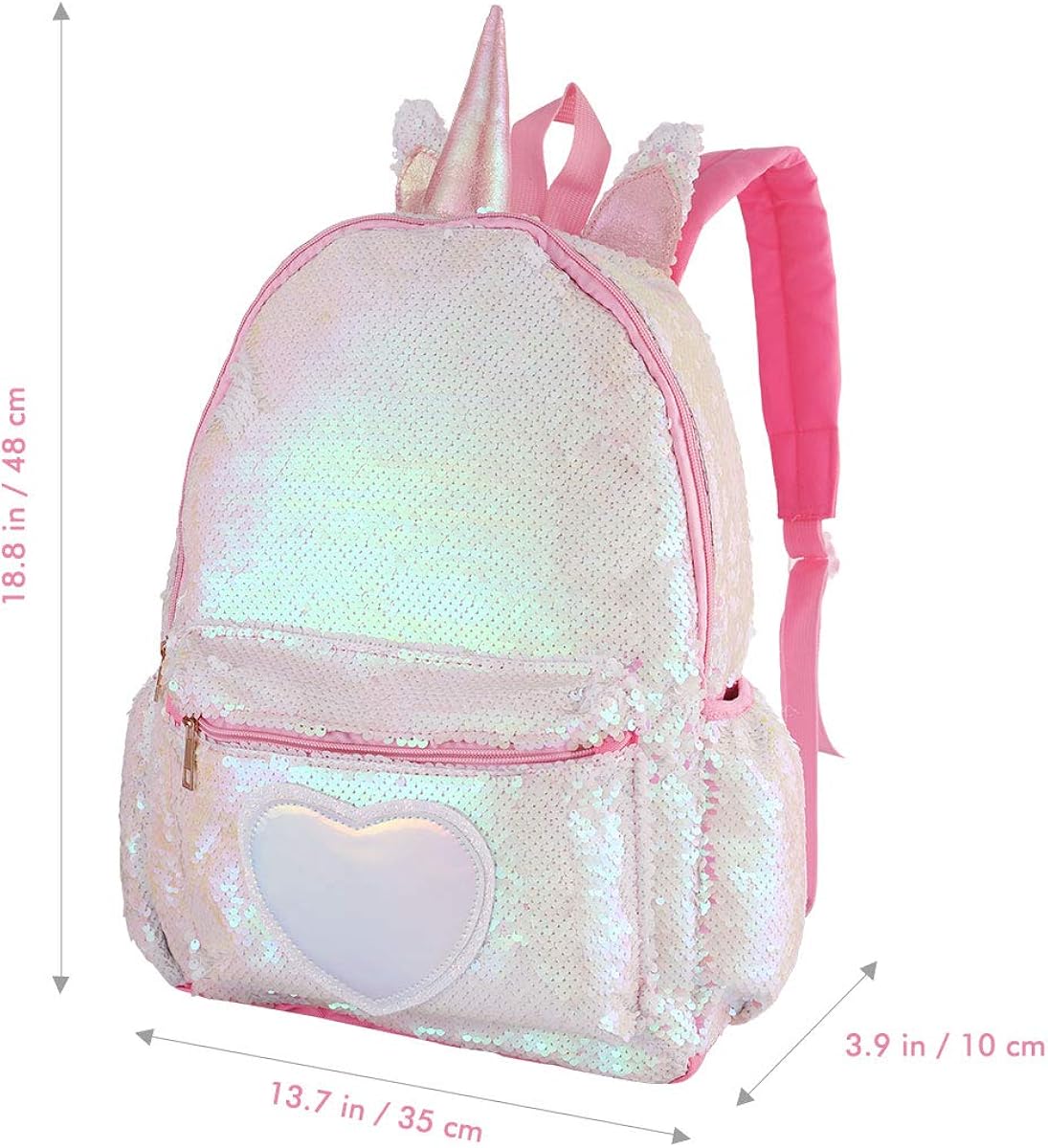 unicorn pink backpack