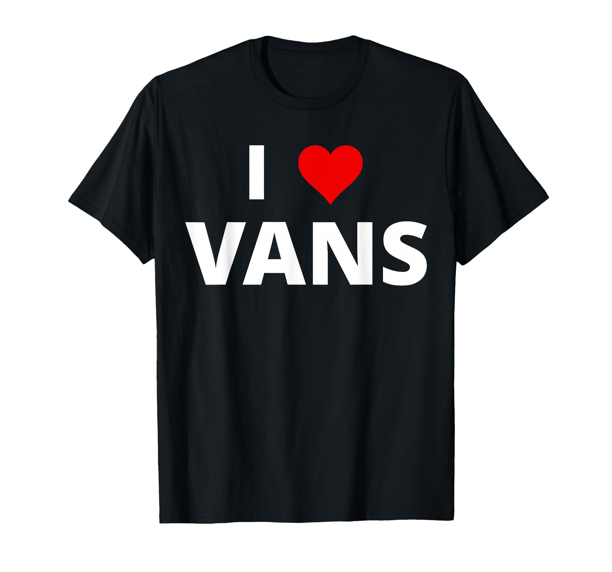 Photo 1 of I Love Vans, with A Red Heart T-Shirt size xl green 