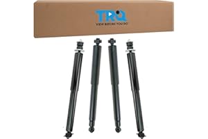 TRQ Front and Rear Shock Absorber Set Compatible with 1999-2004 Jeep Grand Cherokee