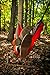 Camco 51241 Orange/Gray Double Camping Hammock - 400lb Capacity