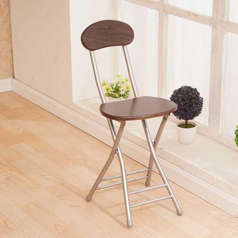 Heruai Interior Office Table Chair Folding Stool Solid Wood Desk Chairs Portable Fishing Stool Outdoor Wooden Bench Metal Stand Round Step Stools Folding Chairs , c